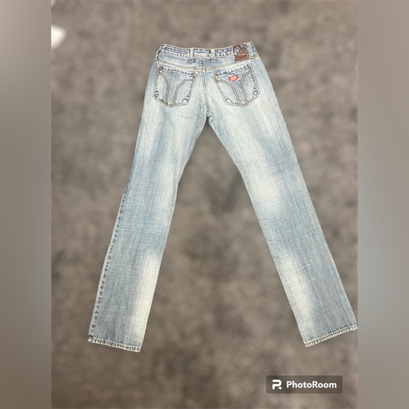 Miss Sixty Eden Style Low Rise Boot Cut Ripped Jeans - 24 - Picture 12 of 16